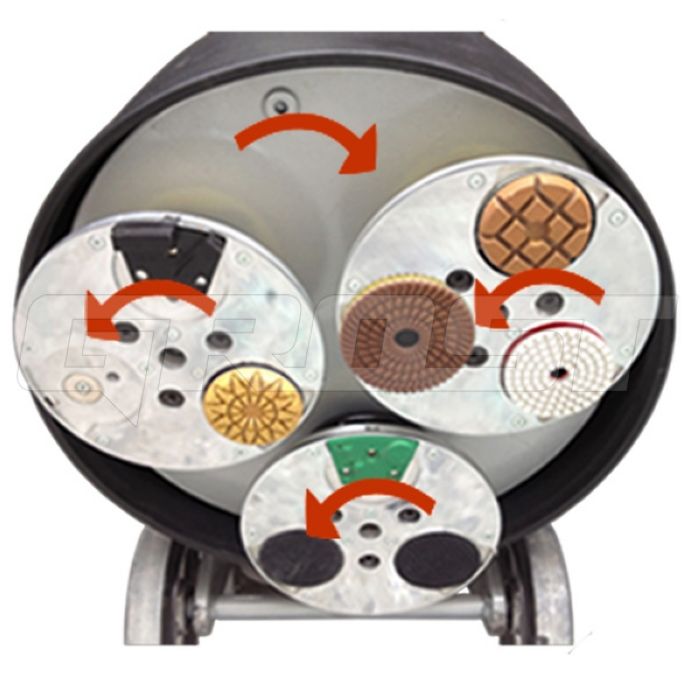 Мозаично-шлифовальная машина GROST PMP460-1 - фото