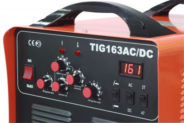 Аппарат аргонодуговой сварки FoxWeld TIG 163 AC/DC - фото