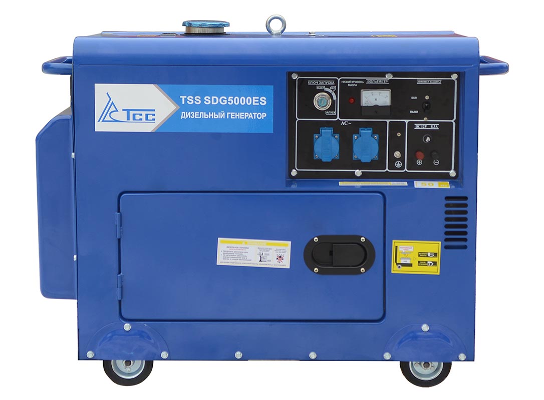 Генератор дизельный TSS SDG 5000ES - фото