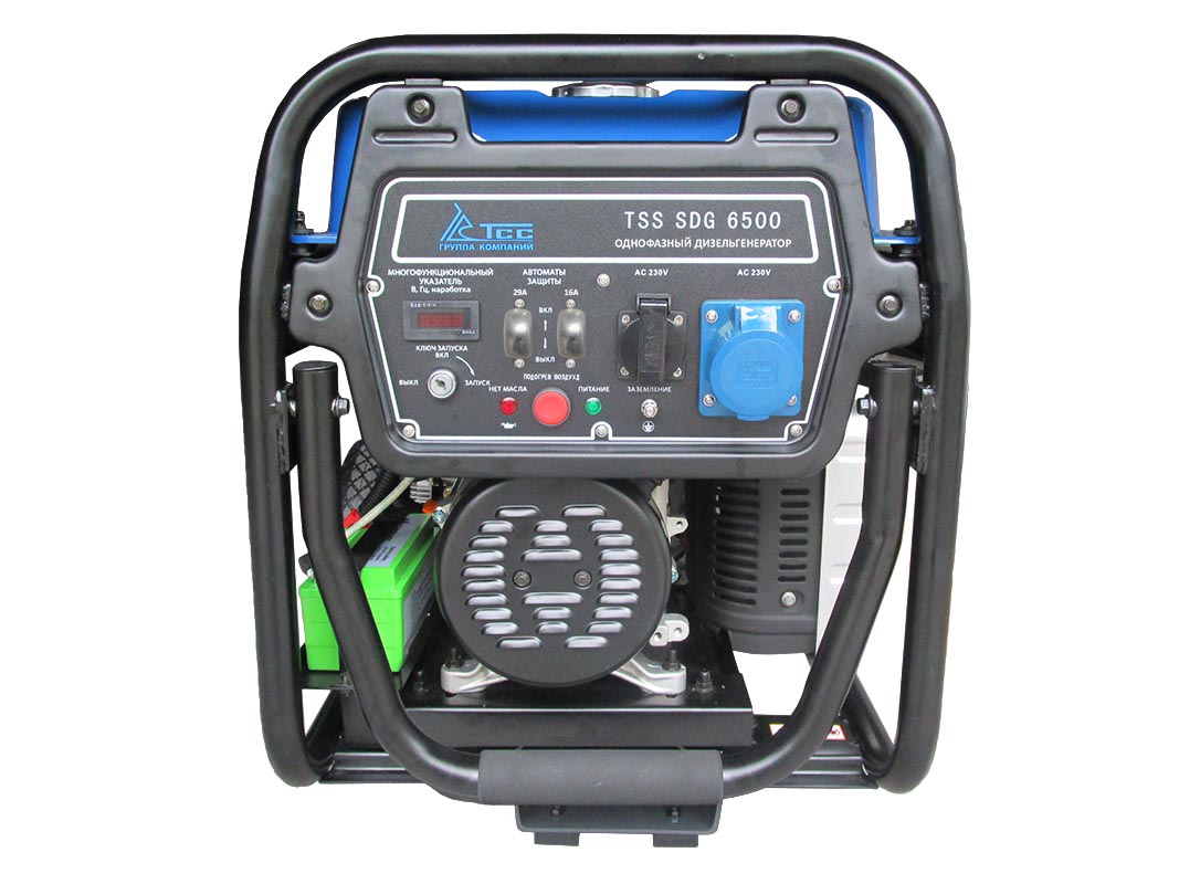 Генератор дизельный TSS SDG 6500EH - фото