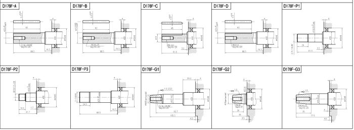 Двигатель дизельный 178F-G3 - фото