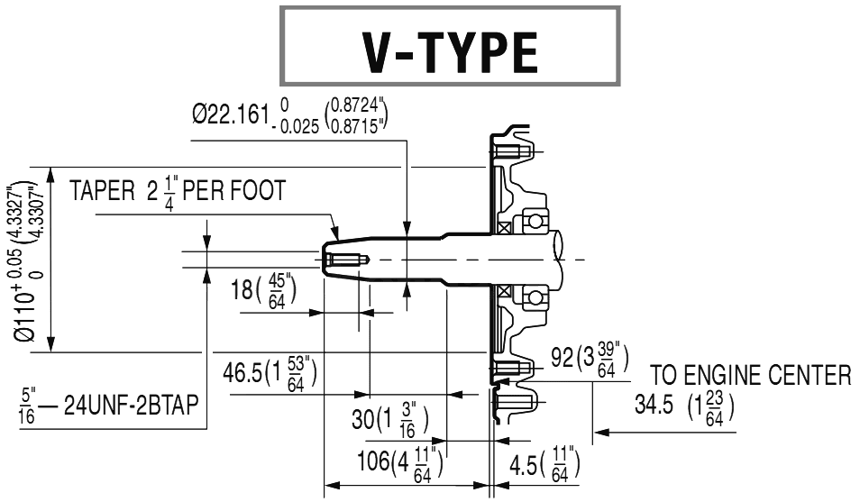 Двигатель бензиновый Grost GX 270 (V тип), аналог HONDA - фото