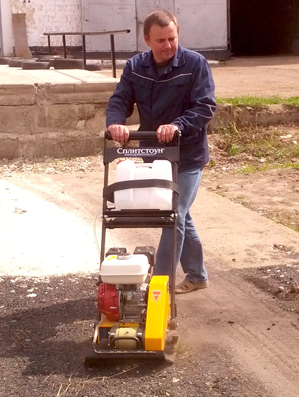 Виброплита Splitstone VS-244 + коврик для плитки - фото