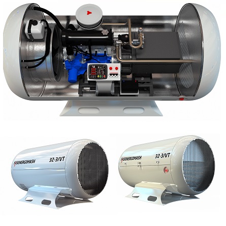 Электростанция газовая ФАС-13-3/ВТ - фото