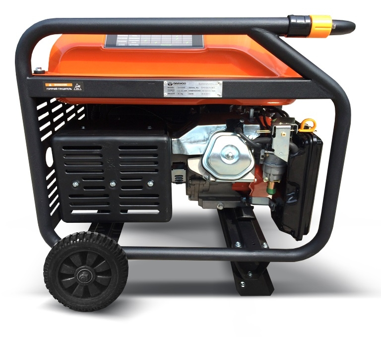 Генератор бензиновый Daewoo GDA 7800E-3 - фото