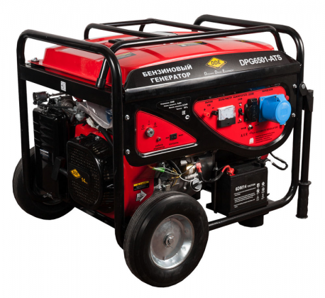 Генератор бензиновый DDE DPG6501E-ATS (блок автозапуска) - фото