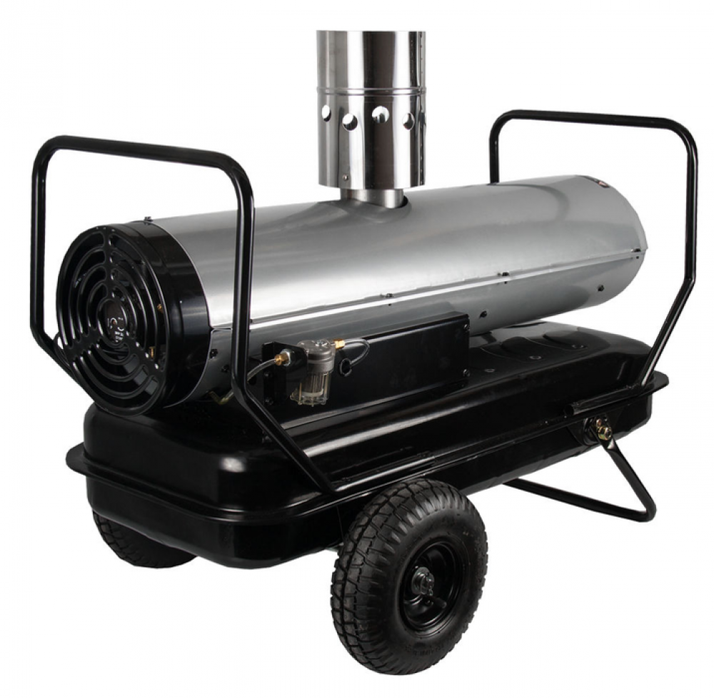 Тепловая пушка с отводом QUATTRO ELEMENTI (Ergus) QE-25DN дизельная - фото