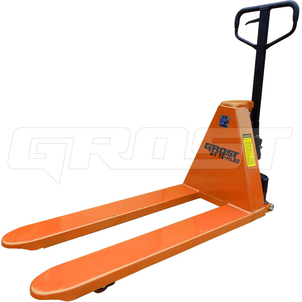 Тележка гидравлическая с ножничным подъемом GROST GT 10-HL80 - фото