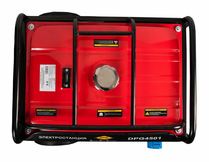 Генератор бензиновый DDE DPG4501 - фото
