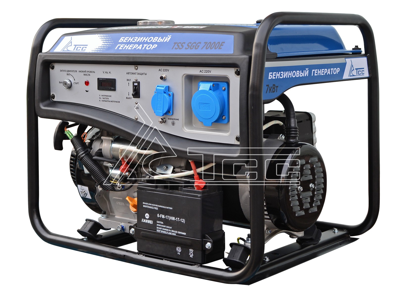 Генератор бензиновый TSS SGG 7000E - фото