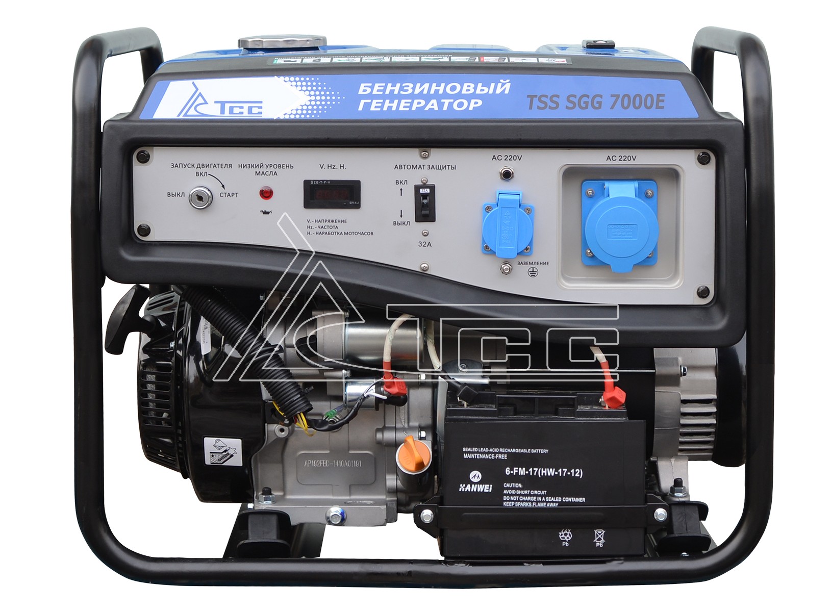 Генератор бензиновый TSS SGG 7000E - фото