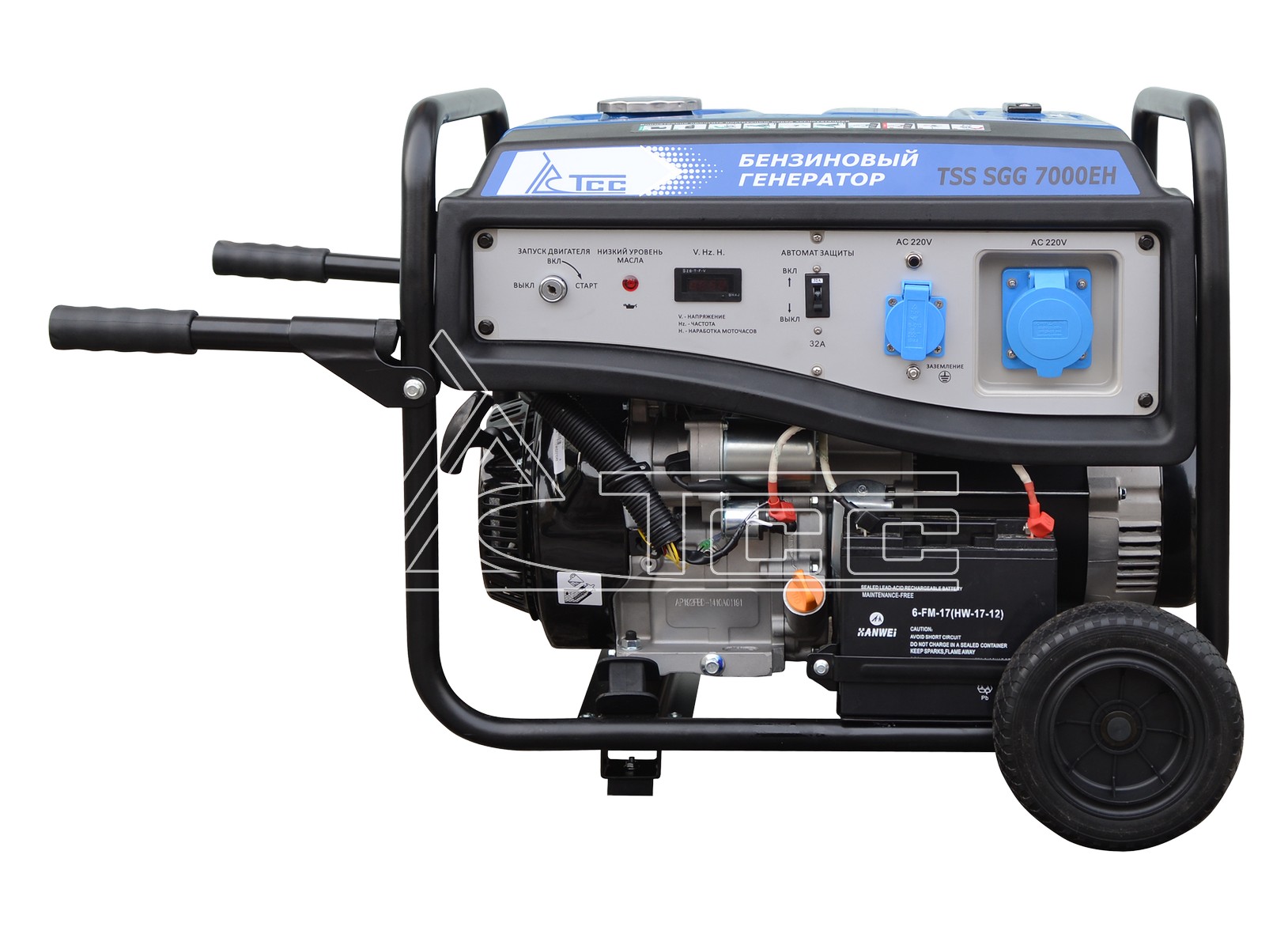 Генератор бензиновый TSS SGG 7000ЕН - фото