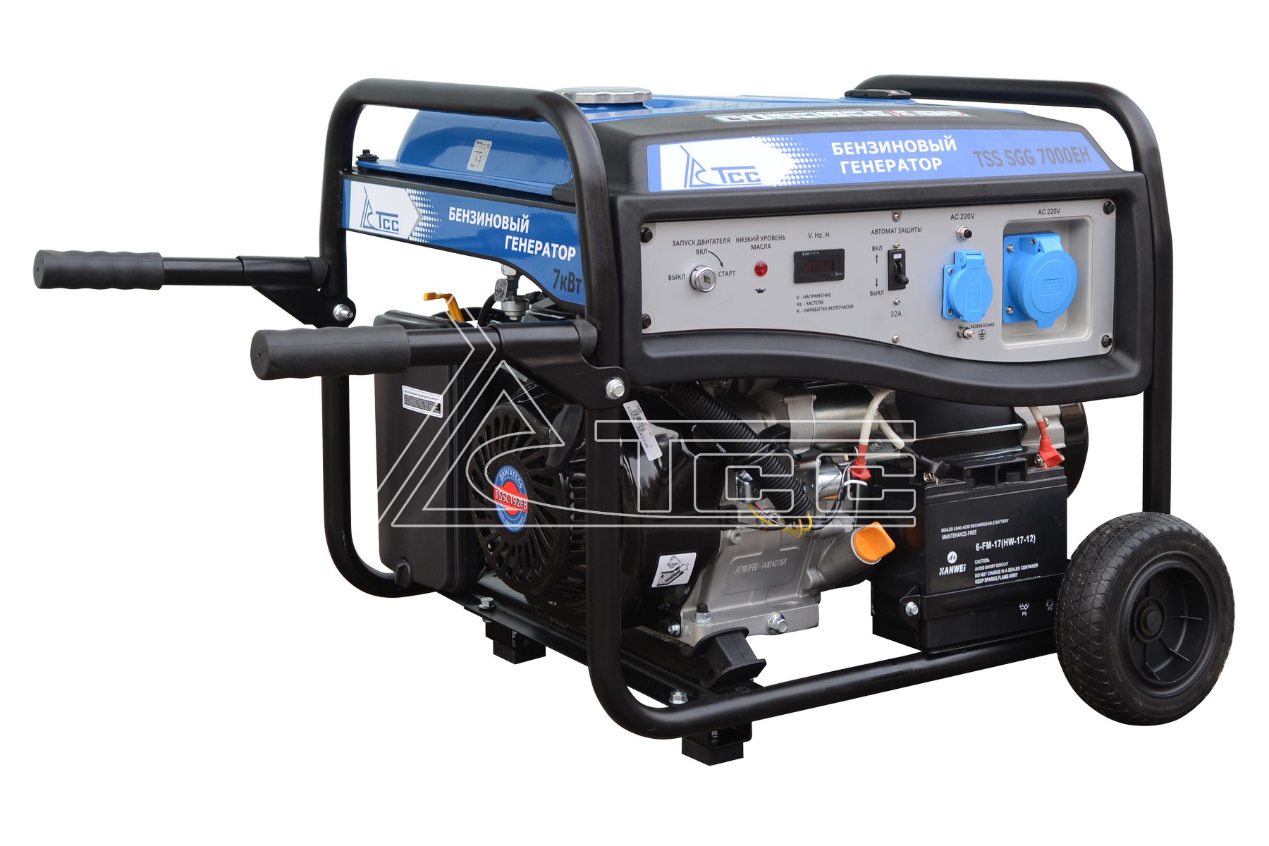 Генератор бензиновый TSS SGG 7000ЕН - фото
