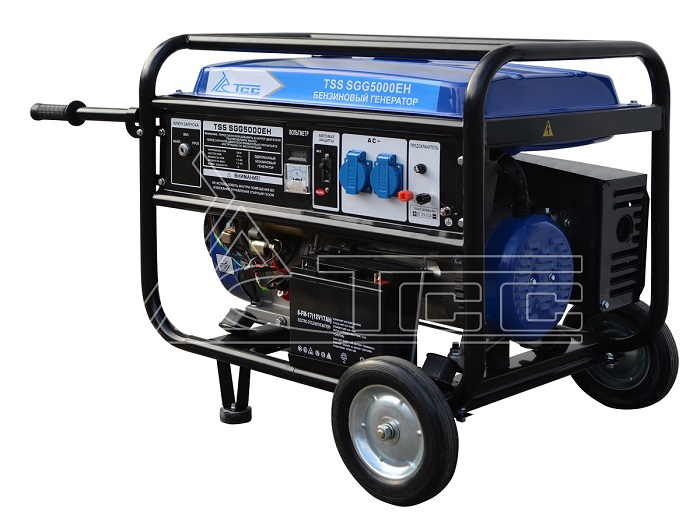 Генератор бензиновый TSS SGG 5000ЕН - фото