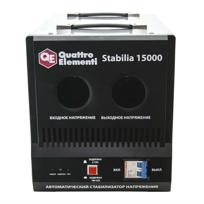 Стабилизатор напряжения QUATTRO ELEMENTI Stabilia 15000 - фото
