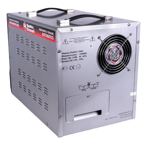 Стабилизатор напряжения QUATTRO ELEMENTI Stabilia 12000 - фото