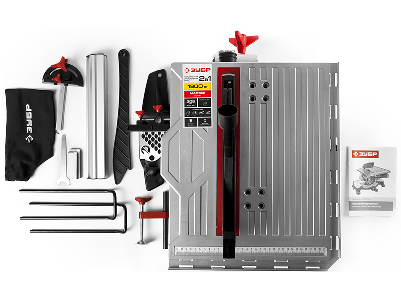 Пила торцовочная Зубр ЗПТК-305-1900 - фото