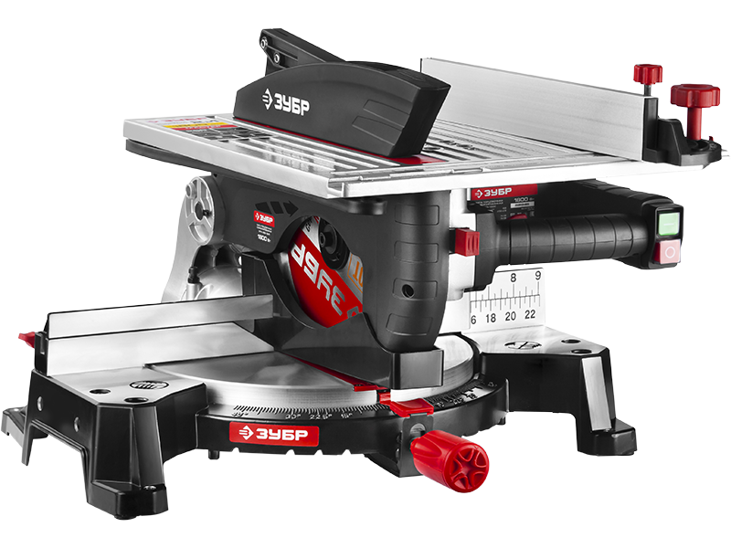 Пила торцовочная Зубр ЗПТК-255-1800 - фото