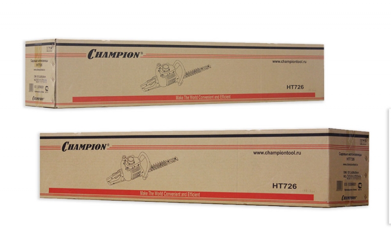 Бензоножницы Champion HT726R - фото