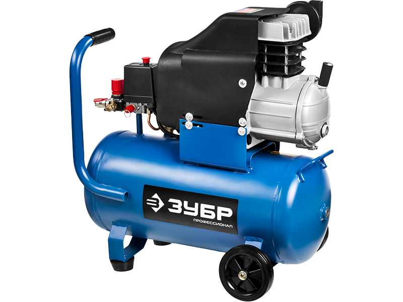 Компрессор с прямой передачей Зубр ЗКПМ-310-24-2.2 - фото