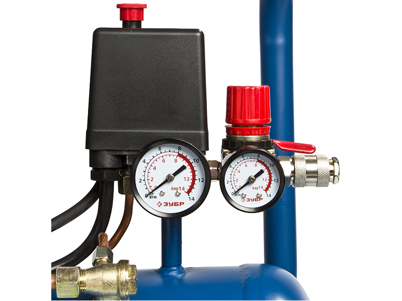 Компрессор с прямой передачей Зубр ЗКПМ-240-50-1.5 - фото