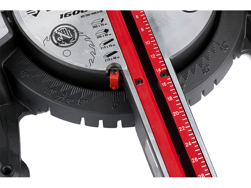 Пила торцовочная ЗУБР ЗПТ-255-1600-Л-02 - фото