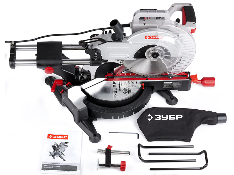 Пила торцовочная ЗУБР ЗПТ-255-1600-Л-02 - фото