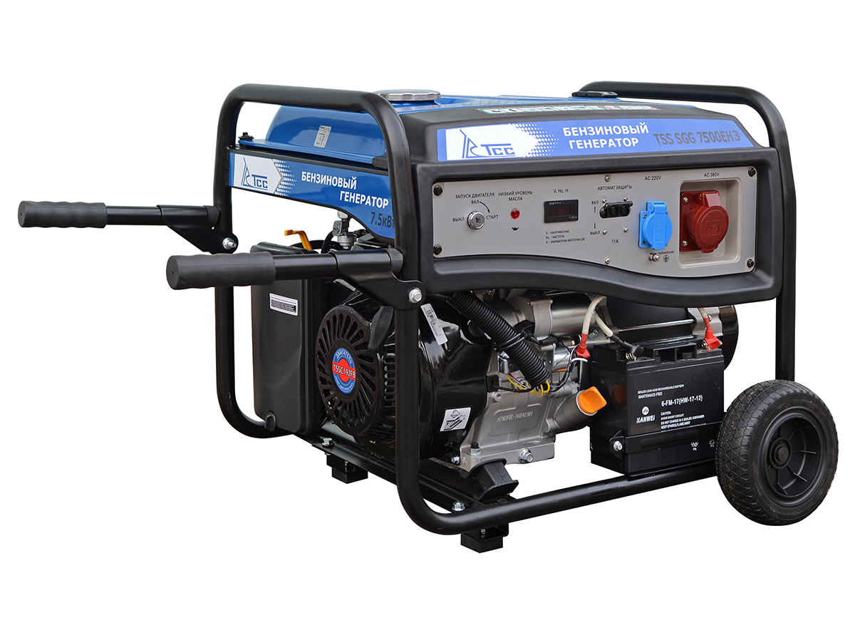 Генератор бензиновый TSS SGG 7500ЕН3 - фото