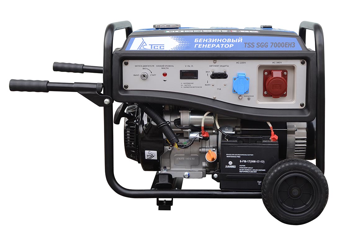 Генератор бензиновый TSS SGG 7000ЕН3 - фото
