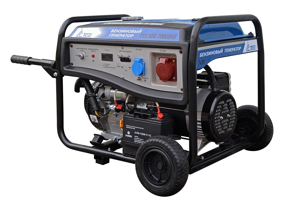 Генератор бензиновый TSS SGG 7000ЕН3 - фото