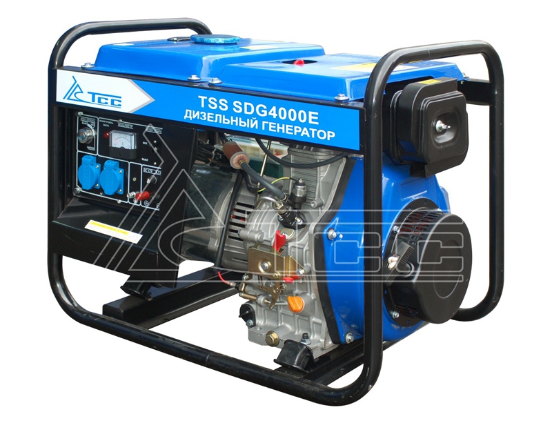 Генератор дизельный TSS SDG 4000E - фото