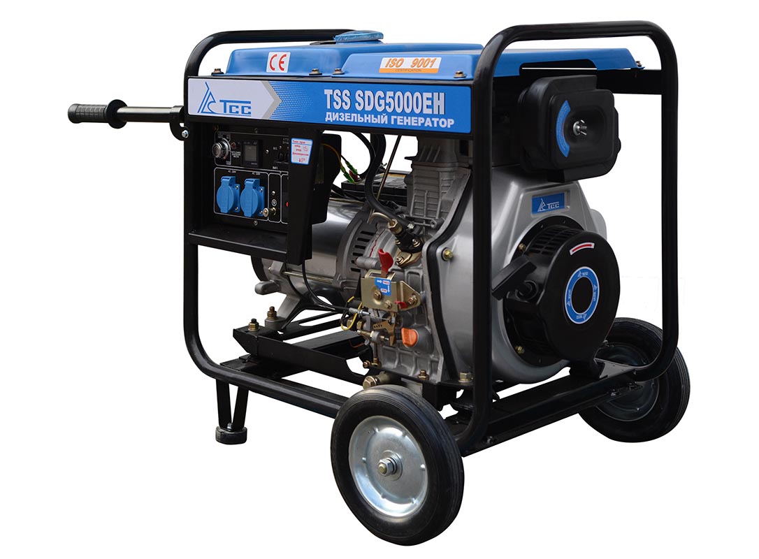 Генератор дизельный TSS SDG 5000EH - фото