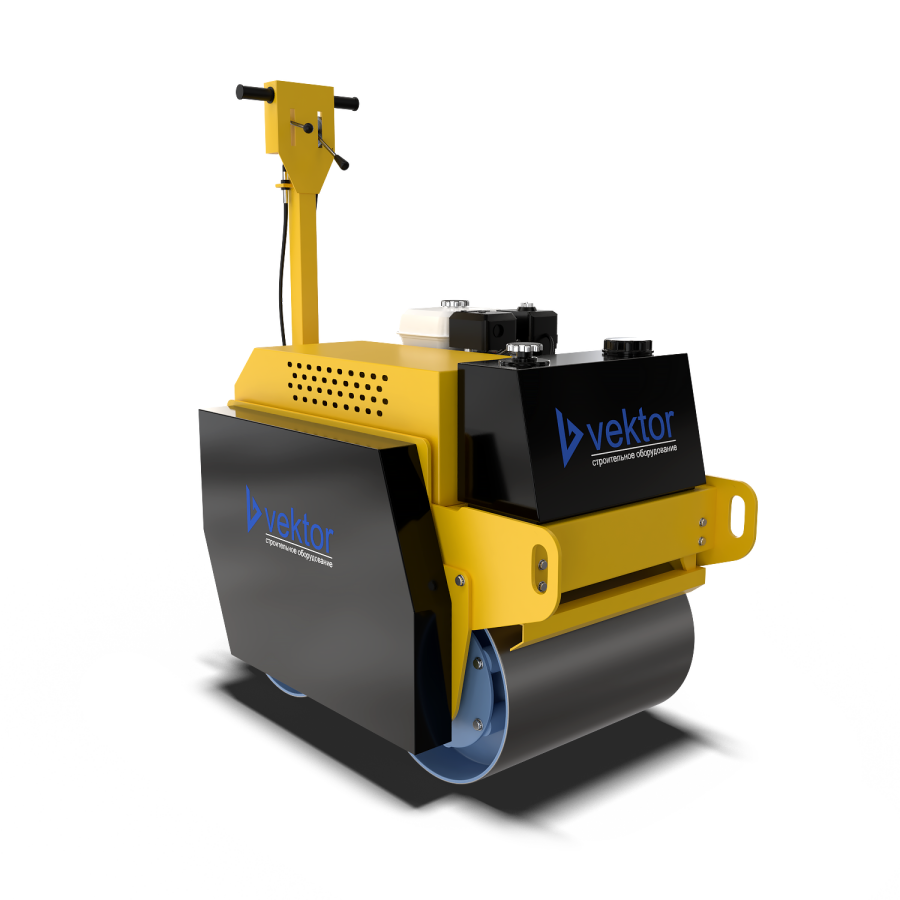 Виброкаток двухвальцовый Vektor VRDR-600 - фото
