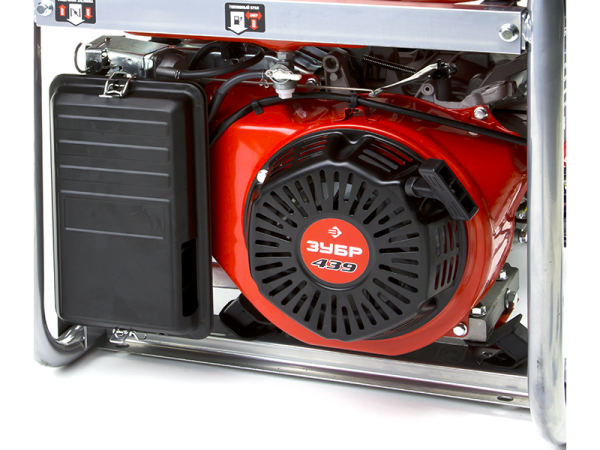 Генератор бензиновый Зубр ЗЭСБ-6200 - фото