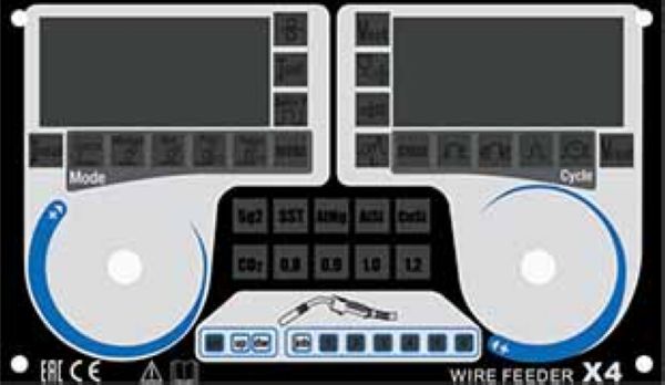 Инверторный сварочный полуавтомат Aurora PRO SKYWAY 350 DUAL PULSE с воздушным охлаждением - фото