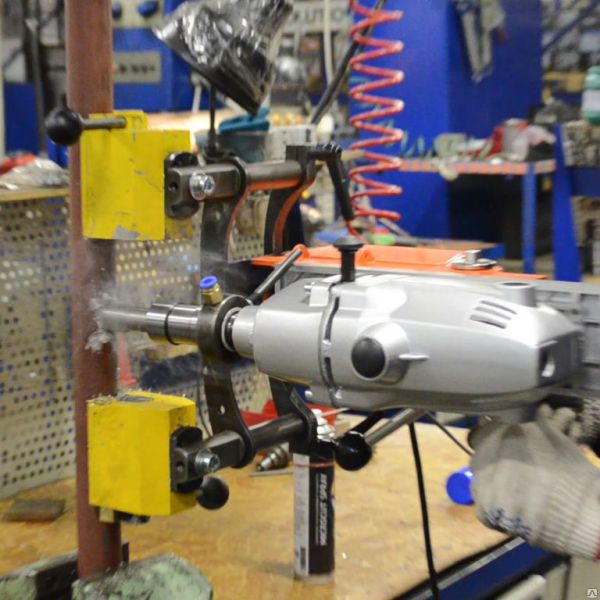 Станок сверлильный на магнитном основании MBA-42 - фото