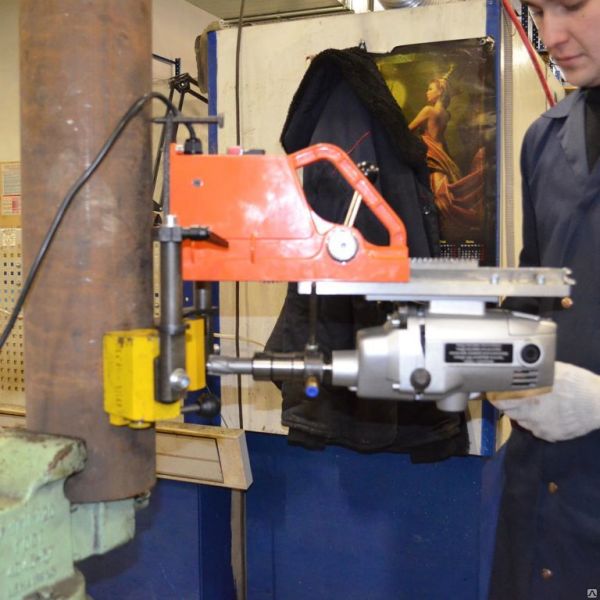 Станок сверлильный на магнитном основании MBA-42 - фото