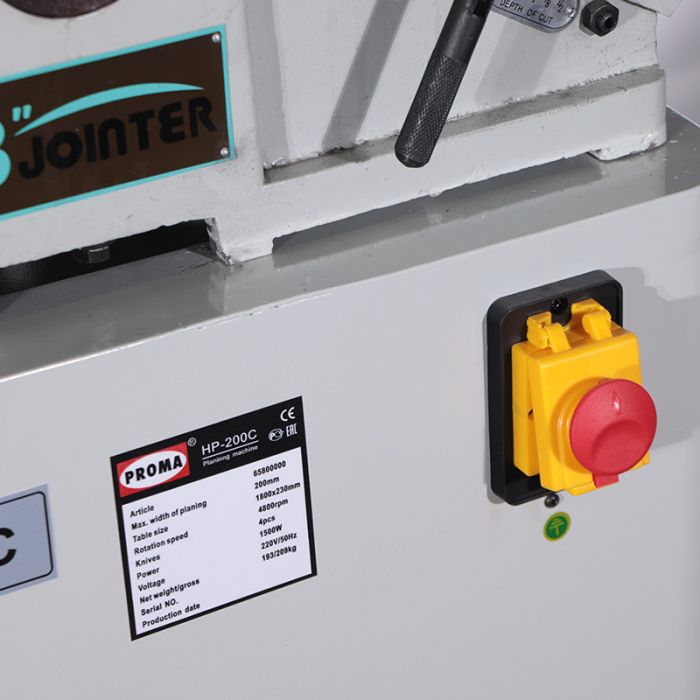 Фуговальный станок PROMA HP-200C - фото