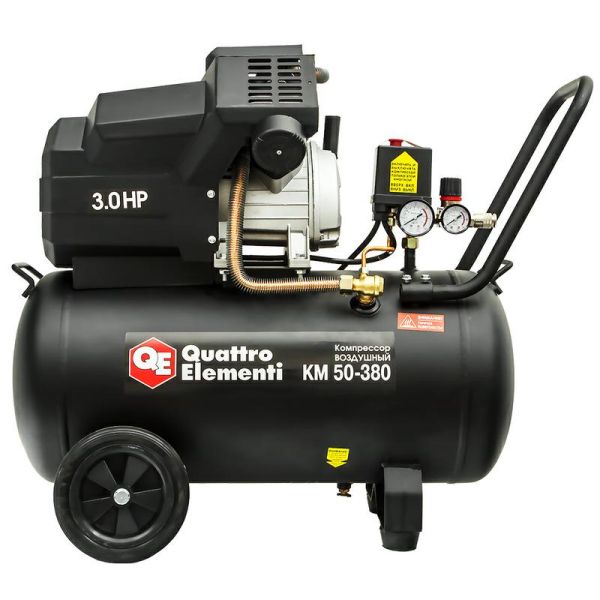 Компрессор с прямой передачей QUATTRO ELEMENTI KM 50-380 - фото