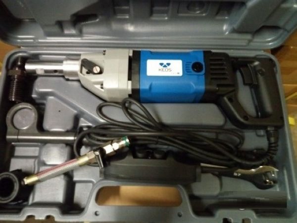 Установка алмазного бурения KEOS KS-130SET со стойкой KS-130 - фото