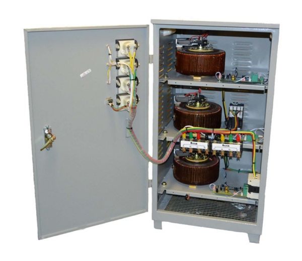 Стабилизатор электромеханический трехфазный SUNTEK СНТ 30000 - фото