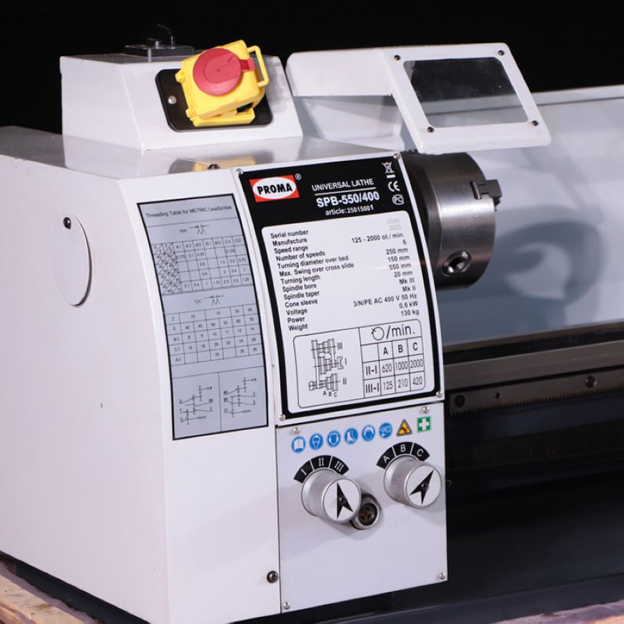 Универсальный токарный станок PROMA SPB-550 - фото