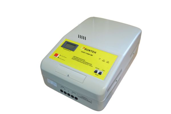 Стабилизатор электромеханический SUNTEK СНЭТ 11 кВА ЭМ - фото