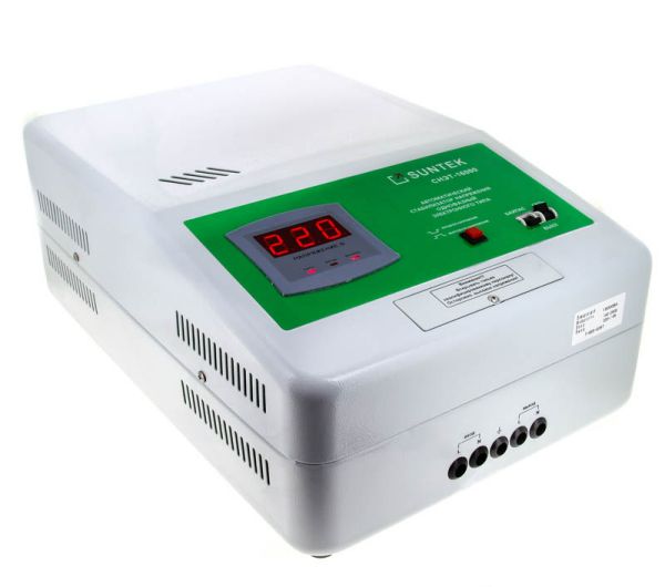 Стабилизатор напряжения Suntek СНЭТ 12500 ВА релейный - фото