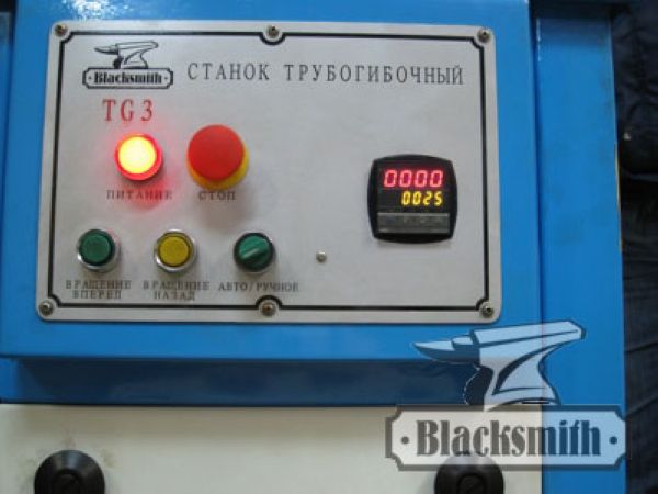 Трубогиб электромеханический BlackSmith TG3 (380V) - фото