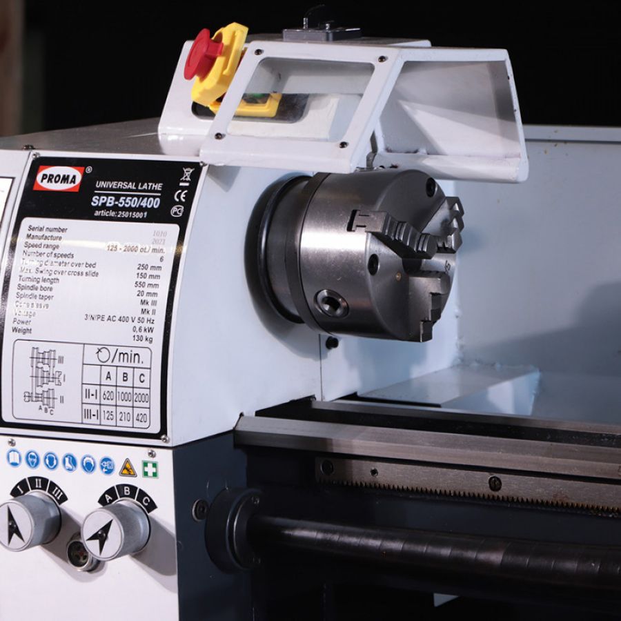 Универсальный токарный станок PROMA SPB-550 - фото