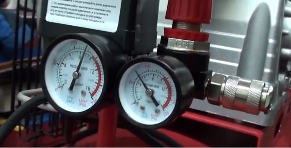 Компрессор с ременной передачей Kronwerk KR 100/350 - фото