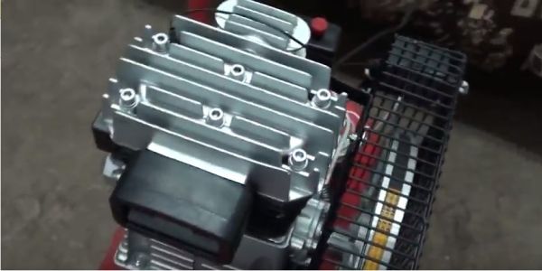 Компрессор с ременной передачей Kronwerk KR 100/350 - фото