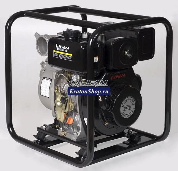 Мотопомпа Lifan 80ZB30-4С Diesel - фото