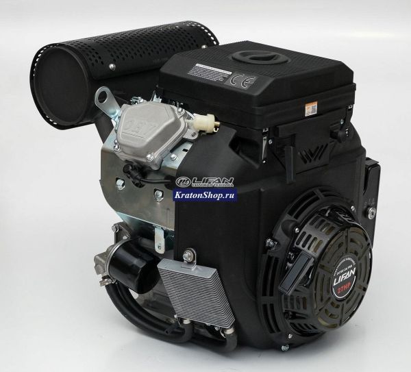 Двигатель бензиновый Lifan LF2V78F-2A PRO (20 Ампер) - фото